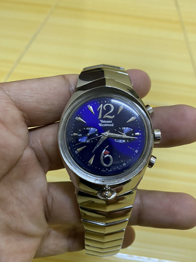 Pre-owned Vivienne Westwood Armor Watch In Silver | ModeSens