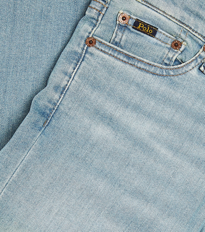 Shop Polo Ralph Lauren Eldridge Skinny Jeans In Blue
