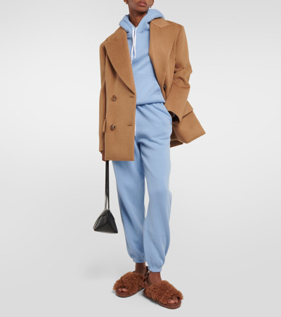 Shop Polo Ralph Lauren Fleece Sweatpants In Blue