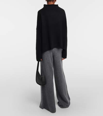 Lisa Yang Sandy Cashmere Mockneck Sweater In Black