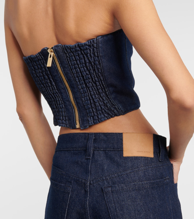 Magda Butrym High-rise Straight Jeans In Blau