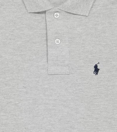 Polo Ralph Lauren Cotton Polo Shirt In Grey