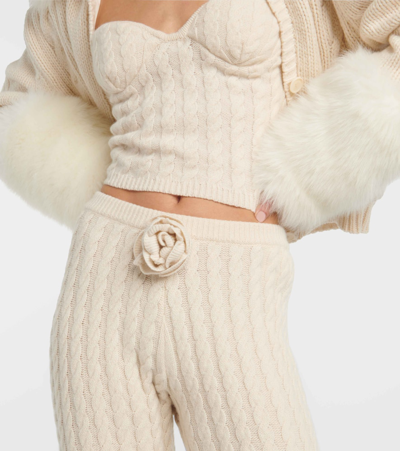 Magda Butrym Schlaghose In White