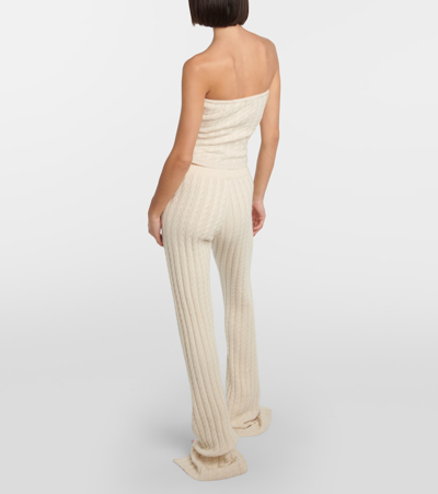 Magda Butrym Schlaghose In White