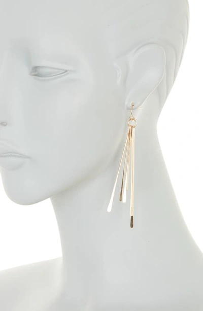 Shop Tasha Stick Chandelier Drop Earrings In Gold