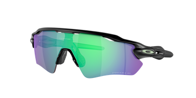 Oakley Womens Black Oo9208 Radar Ev Path Shield-frame Acetate Sunglasses