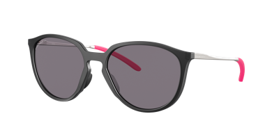 Oakley Sielo 57mm Polarized Round Sunglasses In Matte Black Ink