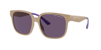 Shop Armani Exchange Woman Sunglasses Ax4136su In Violet