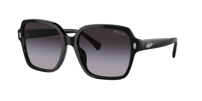 Shop Ralph Woman Sunglasses Ra5304u In Gradient Grey