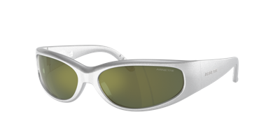 Shop Arnette Man Sunglasses An4302 Catfish In Dark Green Mirror Petrol