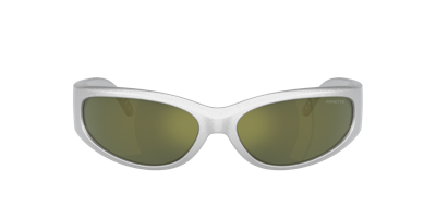 Shop Arnette Man Sunglasses An4302 Catfish In Dark Green Mirror Petrol