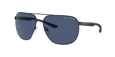 Shop Armani Exchange Man Sunglasses Ax2047s In Dark Blue