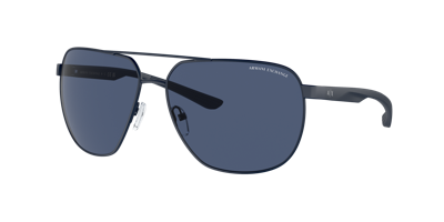 Shop Armani Exchange Man Sunglass Ax2047s In Dark Blue