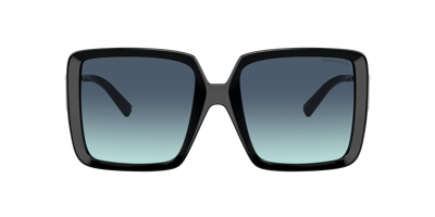 Tiffany & Co . Woman Sunglasses Tf4212u In Azure Gradient Blue