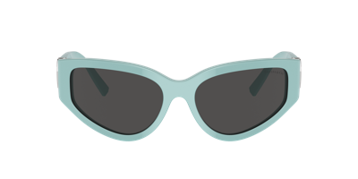 Tiffany & Co . Woman Sunglasses Tf4217 In Dark Grey