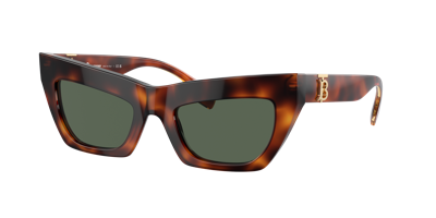 Shop Burberry Woman Sunglass Be4405 In Dark Green