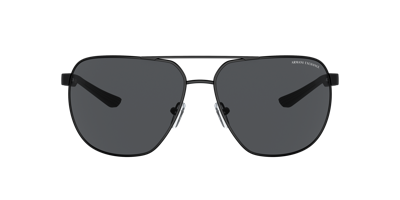 Shop Armani Exchange Man Sunglasses Ax2047s In Dark Grey