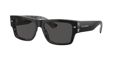 Shop Dolce & Gabbana Dolce&gabbana Man Sunglass Dg4451 In Dark Grey