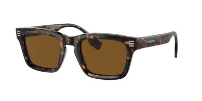 Shop Burberry Man Sunglasses Be4403 In Brown Polar