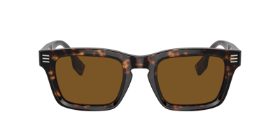 Shop Burberry Man Sunglasses Be4403 In Brown Polar