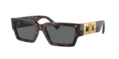 Shop Versace Unisex Sunglasses Ve4459f In Dark Grey