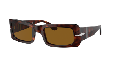 Shop Persol Unisex Sunglass Po3332s Francis In Brown
