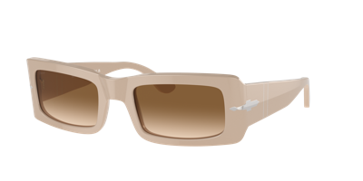 Shop Persol Unisex Sunglass Po3332s Francis In Clear Gradient Brown