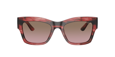 Vogue Eyewear Woman Sunglasses Vo5524s In Violet Gradient Brown