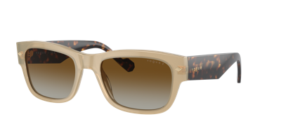 Shop Vogue Eyewear Man Sunglass Vo5530s In Polarized Gradient Brown
