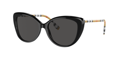 Shop Burberry Woman Sunglasses Be4407f In Dark Grey