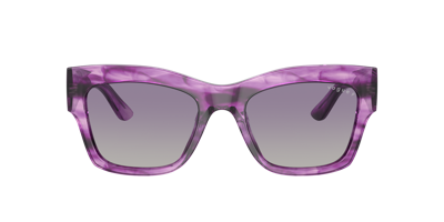 Vogue Eyewear Woman Sunglasses Vo5524s In Grey Gradient Violet Polarized