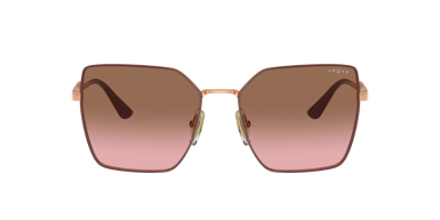 Vogue Eyewear Woman Sunglasses Vo4284s In Pink Gradient Brown
