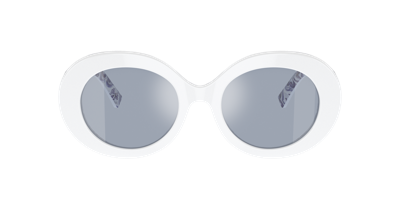 Dolce & Gabbana Dolce&gabbana Woman Sunglasses Dg4448 In Light Blue Mirror Silver