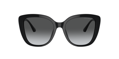 Shop Emporio Armani Woman Sunglasses Ea4214u In Polar Grey Gradient