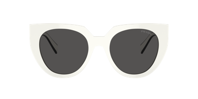 Prada Woman Sunglasses Pr 14ws In Dark Grey
