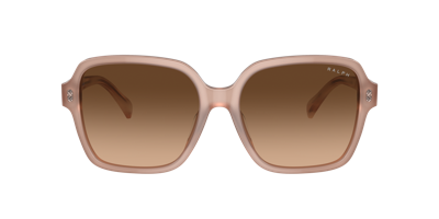 Shop Ralph Woman Sunglasses Ra5304u In Gradient Brown