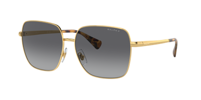 Shop Ralph Woman Sunglasses Ra4142 In Grey Gradient Polarized