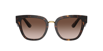 Dolce & Gabbana Dolce&gabbana Woman Sunglasses Dg4437 In Gradient Brown