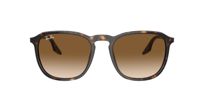 Ray Ban Rb2203 Sunglasses Havana Frame Brown Lenses 52-20 In Light Brown