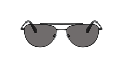 Swarovski Woman Sunglass Sk7007 In Dark Grey Polarized