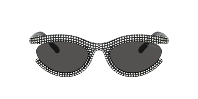 Shop Swarovski Woman Sunglass Sk6006 In Dark Grey