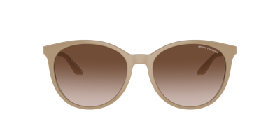 Shop Armani Exchange Woman Sunglasses Ax4140sf In Gradient Brown
