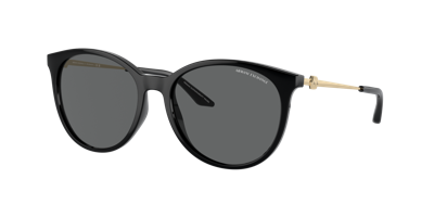 Shop Armani Exchange Woman Sunglasses Ax4140sf In Dark Grey