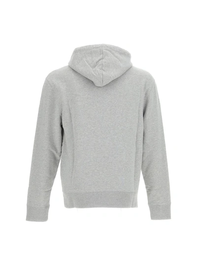 Shop Maison Kitsuné Sweaters In Medium Grey Melange
