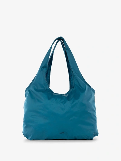 Shop Calpak Compakt Tote Bag In Lagoon