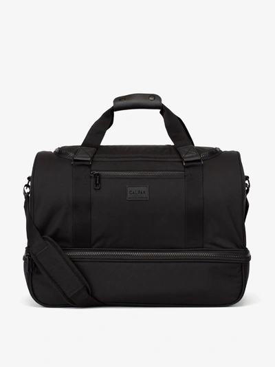Shop Calpak Stevyn Duffel Bag With Shoe Compartment In Black
