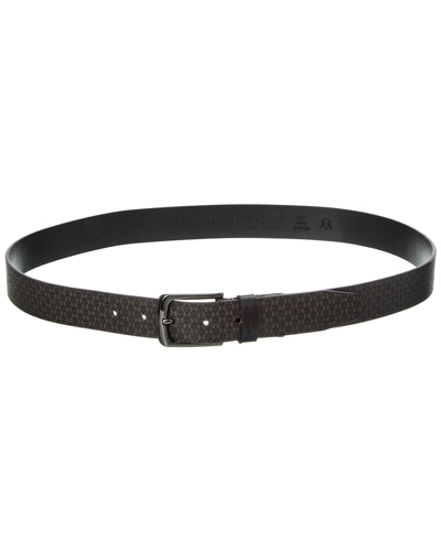 Shop Ted Baker Conaby Printed Leather Belt In Black