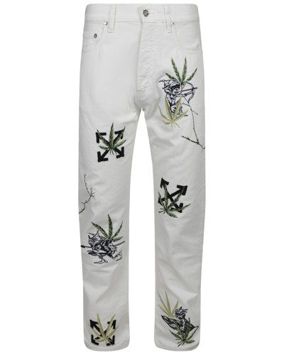Shop Off-white ™ Weed Skate Fit Jean