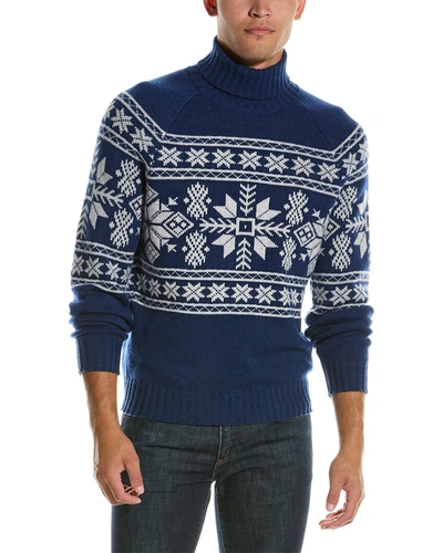 Shop Brunello Cucinelli Cashmere Turtleneck Sweater In Multi