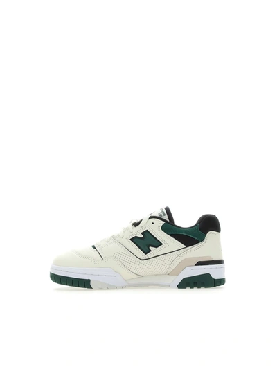 Shop New Balance Sneakers In Off White / Green